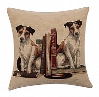 подушка с джек-рассел терьерами bookends jack russell в Иркутске