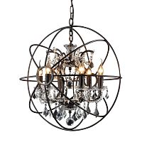 люстра foucault's orb crystal d52 антик (темная) чёрная в Иркутске