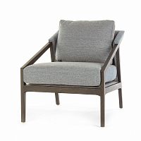 кресло earl chair серое в Иркутске