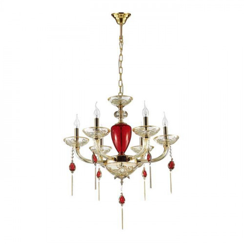 подвесная люстра odeon light donna 3927/6 в Иркутске