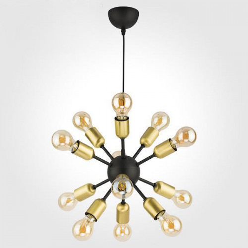 подвесная люстра tk lighting 1469 estrella black в Иркутске