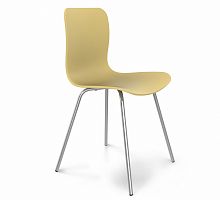 стул dsr бежевый s33 (eames style) в Иркутске