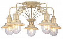 потолочная люстра arte lamp sailor a4524pl-5wg в Иркутске