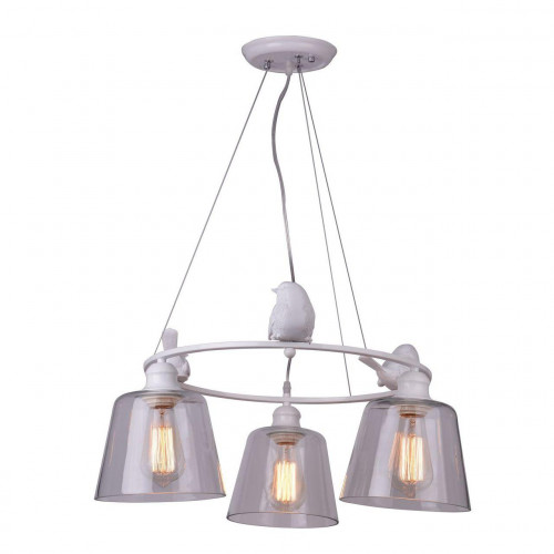 подвесная люстра arte lamp passero a4289lm-3wh в Иркутске