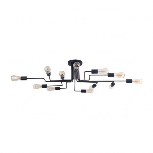 потолочная люстра maytoni gilbert t532cl-12b черная в Иркутске