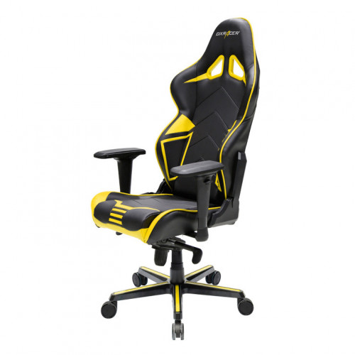 кресло геймерское dxracer racing rv131 черно-желтое в Иркутске