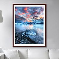 картина iceland coast 100х78,5 см в Иркутске