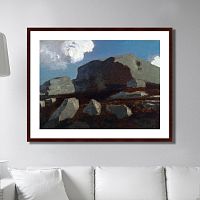 картина: landscape with rocks, near royan, 1875г. в Иркутске