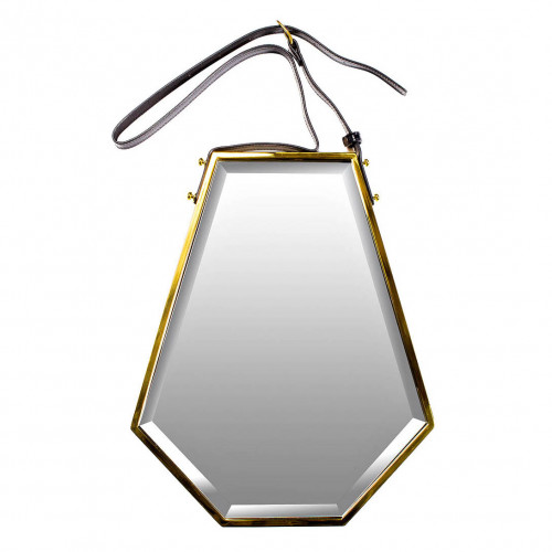 зеркало на ремне шестиугольное 40х55 см в Иркутске