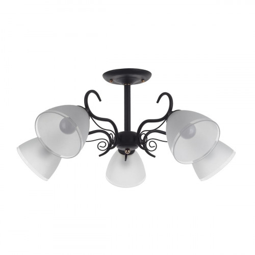 потолочная люстра idlamp marsell 277/5pf-black в Иркутске