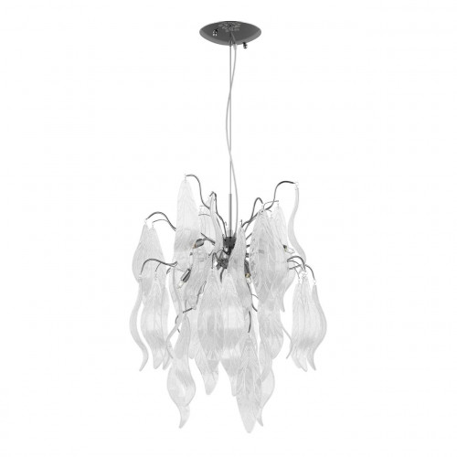 подвесная люстра lightstar vetro сristallo 793194 хром в Иркутске