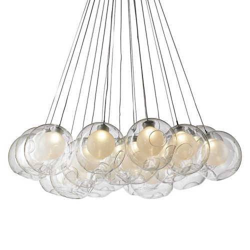 люстра bocci clear 19 прозрачная в Иркутске