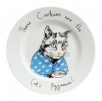 тарелка these cookies are the cat's pyjamas в Иркутске