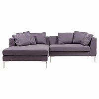 диван charles sofa угловой фиолетовый в Иркутске