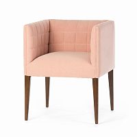 кресло penelope dining chair розовое в Иркутске