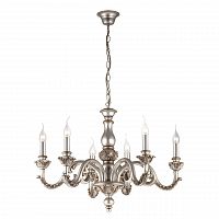 подвесная люстра ideal lux giglio sp6 argento в Иркутске