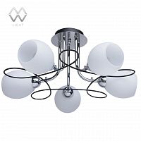 потолочная люстра mw-light альфа 324013405 белая в Иркутске