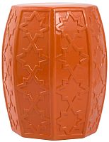 керамический столик-табурет garden stool оранжевый в Иркутске