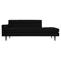 диван bantam studio sofa прямой черный в Иркутске