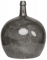 ваза настольная anaconda grey bottle wide в Иркутске