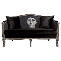 диван «вуаль» fornasetti прямой черный в Иркутске