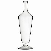 ваза стеклянная на ножке 26 см hydria в Иркутске