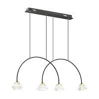 подвесная люстра odeon light arco 4100/4 в Иркутске