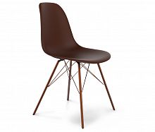 стул dsr коричневый s37 (eames style) в Иркутске