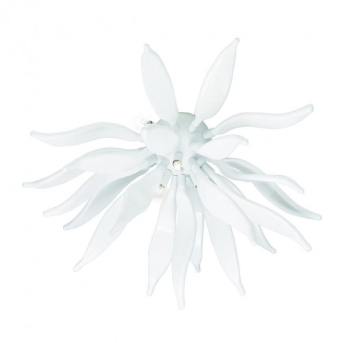 потолочный светильник ideal lux leaves pl6 bianco в Иркутске