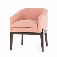 кресло copeland dining chair розовое в Иркутске