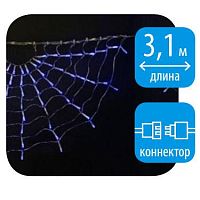 занавес светодиодный «радуга-1» 310см синий (ul-00001409) uld-e3104-288/dtk blue ip20 rainbow-1 в Иркутске