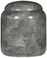 ваза настольная anaconda grey pot small в Иркутске
