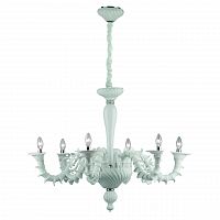 подвесная люстра ideal lux ca rezzonico sp6 bianco в Иркутске