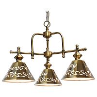 подвесная люстра arte lamp kensington a1511lm-3pb бронза в Иркутске