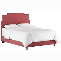 кровать двуспальная 180x200 розовая paxton bed dusty rose в Иркутске