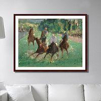 картина: at the races, 1865г. в Иркутске