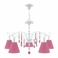 подвесная люстра lamp4you provence e4-05-wm-lmp-o-27-crl-e4-05-pk-dn в Иркутске