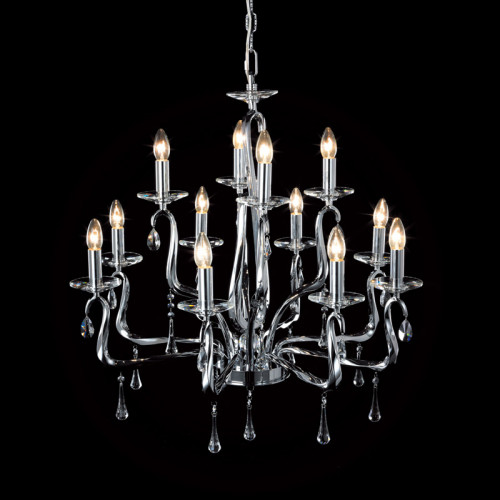 люстра md10802-12b от illuminati хром в Иркутске