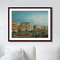 картина: venice, palazzo foscari and palazzo balbi, 1735г. в Иркутске