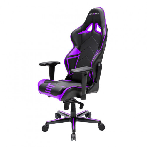 кресло геймерское dxracer racing черно-фиолетовое в Иркутске