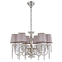 подвесная люстра crystal lux alegria sp6 silver-brown в Иркутске