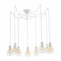 подвесная люстра arte lamp a9182sp-8wh в Иркутске