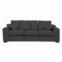 диван andrew sofa большой прямой черный в Иркутске