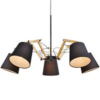 подвесная люстра arte lamp pinoccio a5700lm-5bk в Иркутске