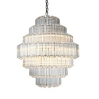 люстра vittoria 12 gold от delight collection прозрачная/золото в Иркутске