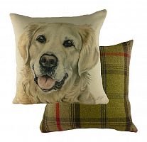 подушка с принтом waggydogs golden retriever в Иркутске