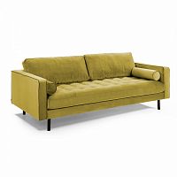 диван bogart sofa 2 двухместный темно-желтый от la forma (ex julia grup) в Иркутске