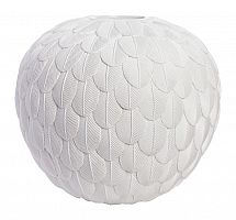 декоративная ваза elegant white (48*48*18) в Иркутске