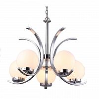 подвесная люстра arte lamp claudia a8055lm-5cc в Иркутске