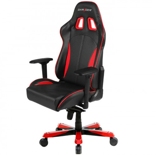 кресло геймерское dxracer king ks57 черно-красное в Иркутске